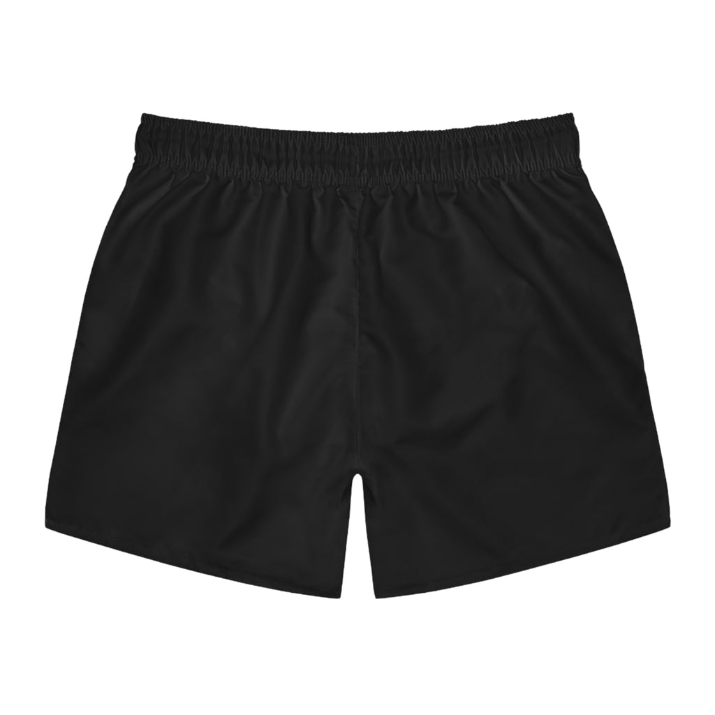 Black shorts on a white background