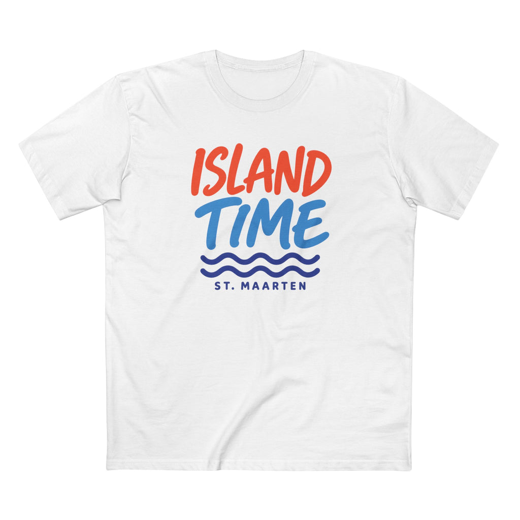 Island Time St. Maarten Premium Cotton T-Shirt