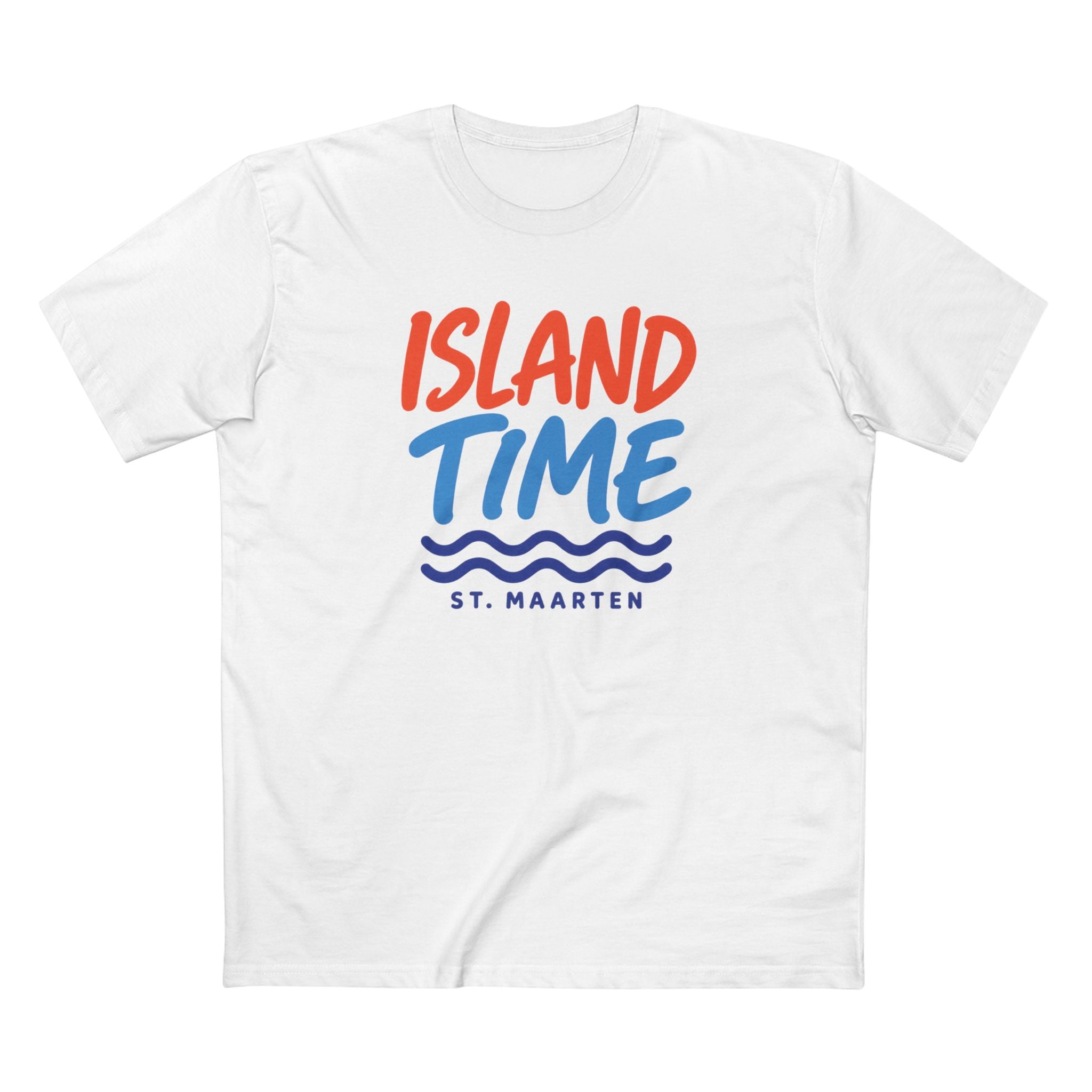Island Time St. Maarten Premium Cotton T-Shirt