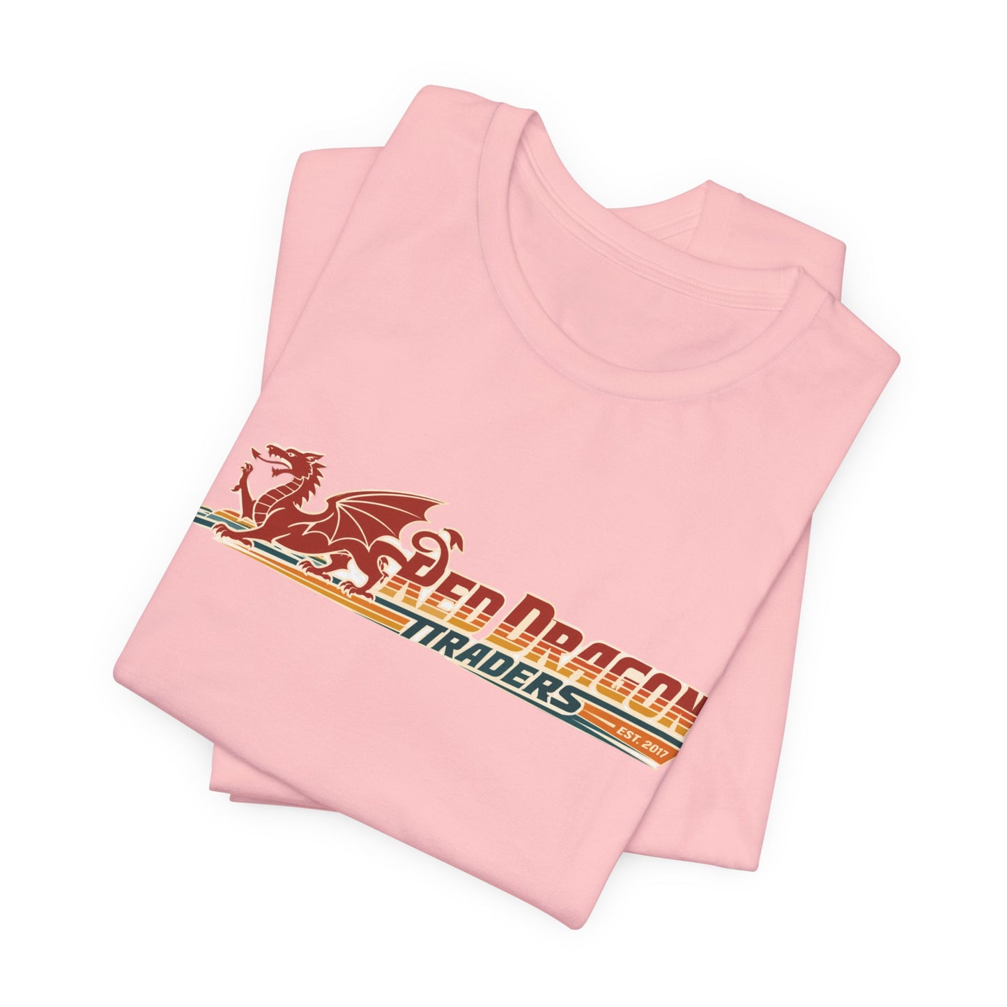 Red Dragon Traders Logo Tee — Vintage Dragon Graphic T-Shirt