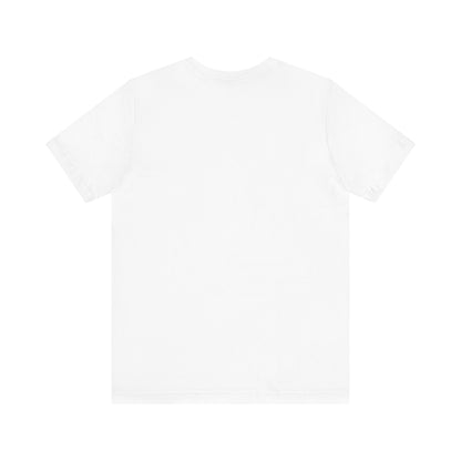 Plain white t-shirt on a white background