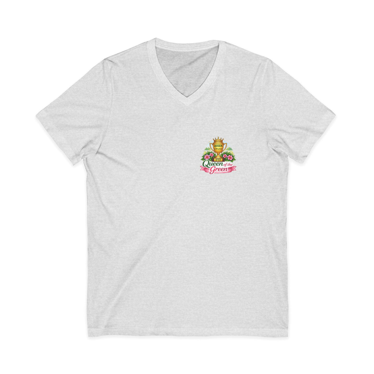 Queen of the Green V-Neck Tee