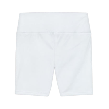 St. Maarten Golf Association Women's Workout Shorts — Tropical Palm & Sunset Activewear