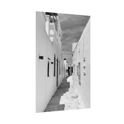 Posteri Rholio Monocrom "Folegandros"