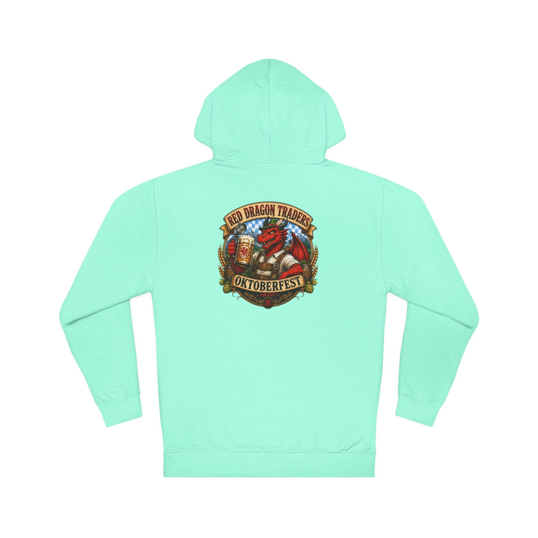 Red Dragon Oktoberfest Hoodie – Back Print