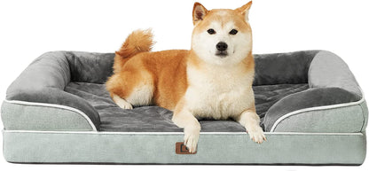 The Pooch Palace: Where Your Medium-Sized Furball Can Snooze Like Royalty on a Waterproof Cloud with a Side of Non-Slip Shenanigans!