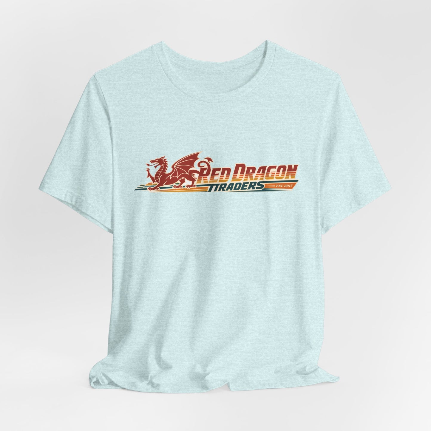 Red Dragon Traders Logo Tee — Vintage Dragon Graphic T-Shirt