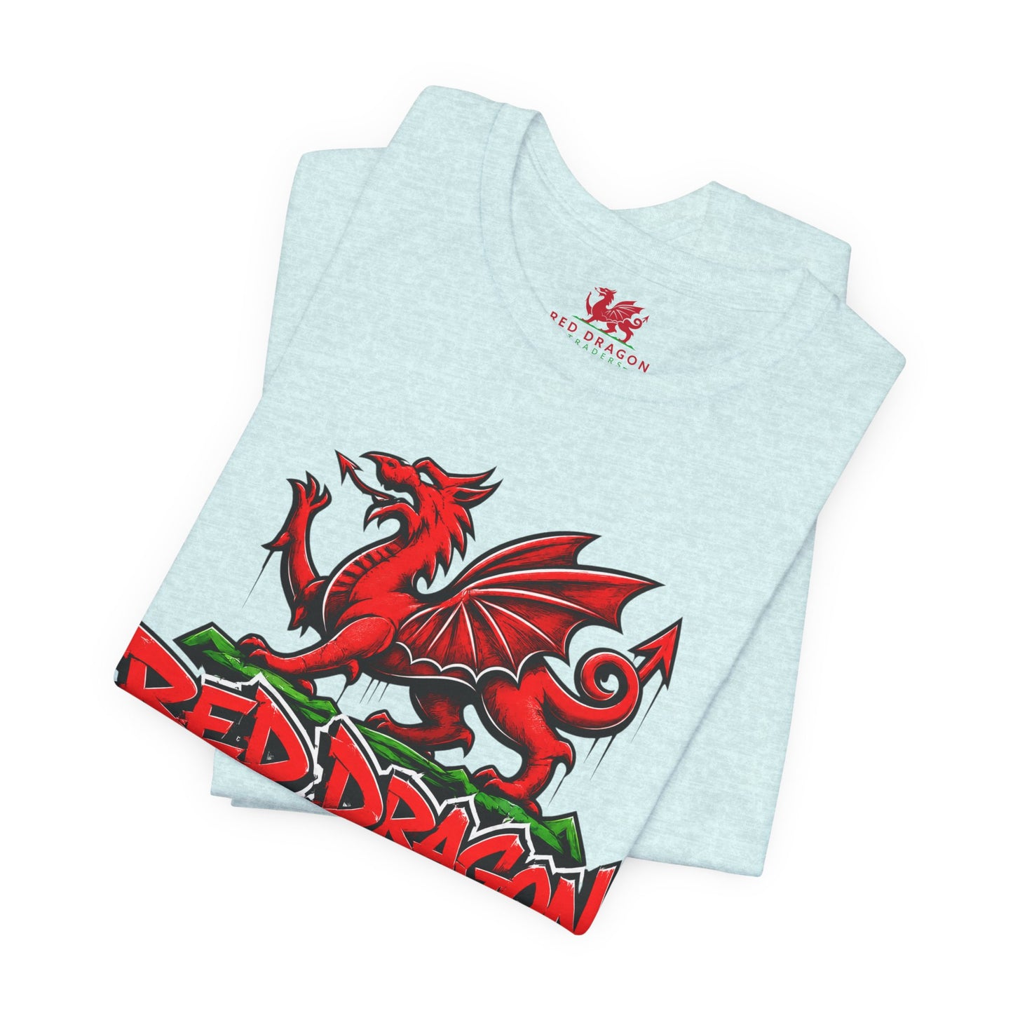 Red Dragon Traders Graphic Tee — Bold Welsh Dragon Streetwear Tee