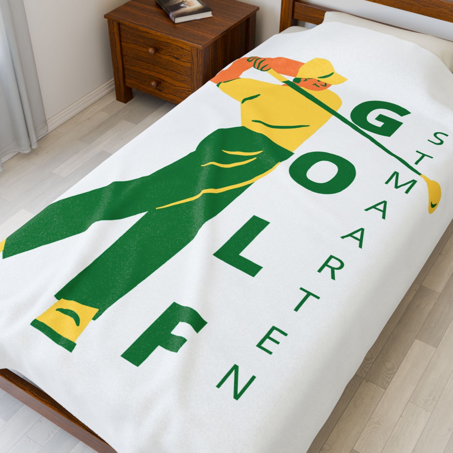 Golf blanket for Caribbean golf lovers