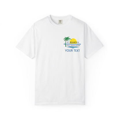 St. Maarten Golf Association T-Shirt — Personalized Resort Golf Tee