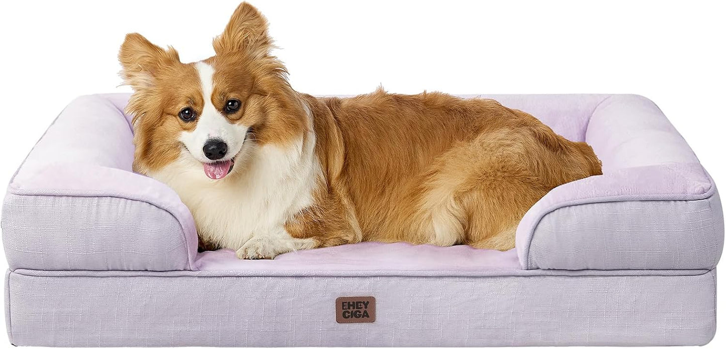 The Pooch Palace: Where Your Medium-Sized Furball Can Snooze Like Royalty on a Waterproof Cloud with a Side of Non-Slip Shenanigans!