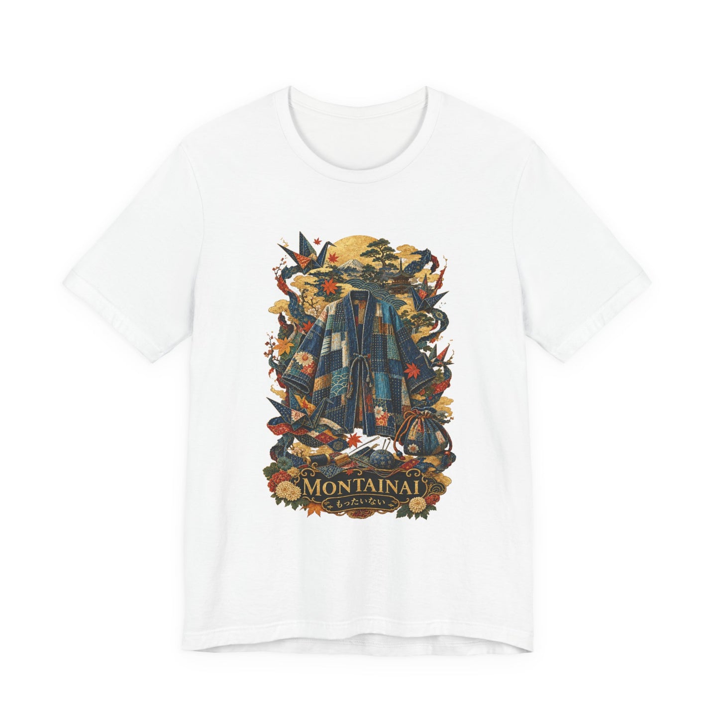 MONTAINAI – Waste Nothing, Value Everything | Premium Japanese T-Shirt