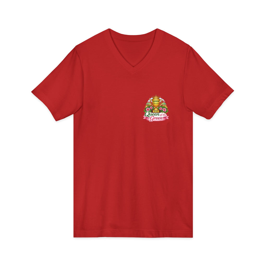Queen of the Green V-Neck Tee