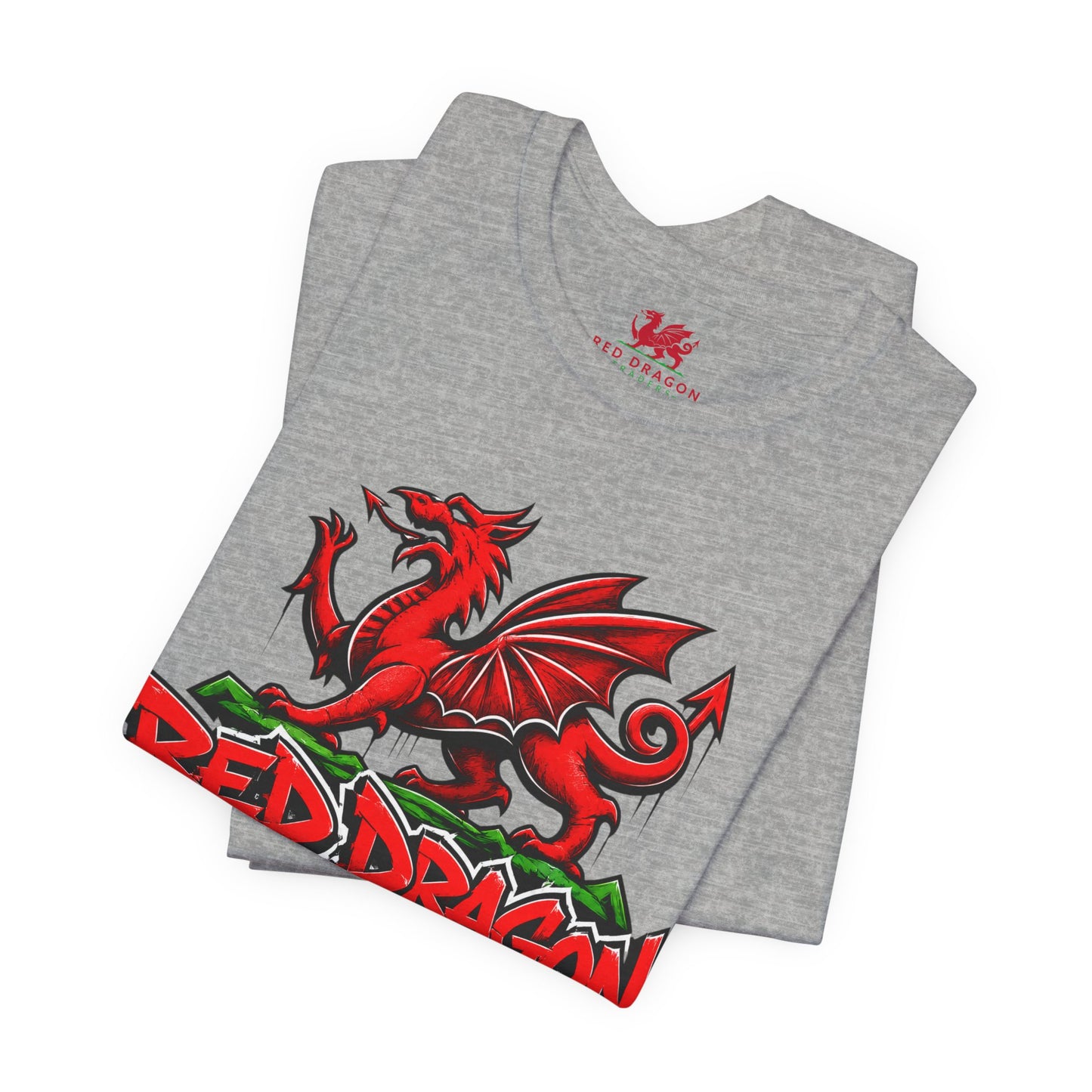 Red Dragon Traders Graphic Tee — Bold Welsh Dragon Streetwear Tee