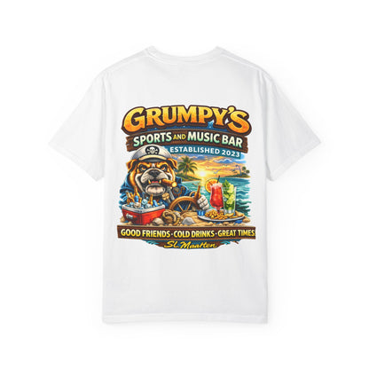 Grumpy's St. Maarten T-Shirt – Sports Bar Logo Tee