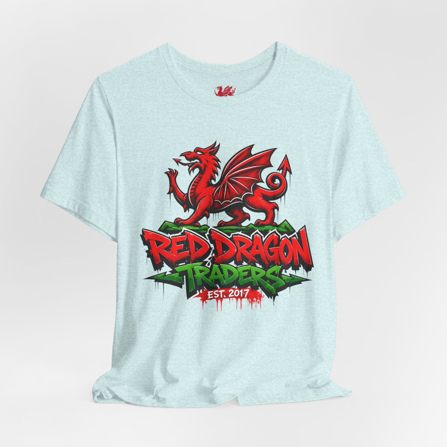 Red Dragon Traders Graphic Tee — Bold Welsh Dragon Streetwear Tee