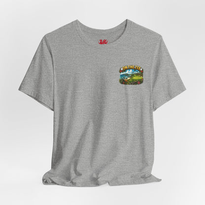 Golf T-Shirt — "On The Tee, Winner of Absolutely F**k All!" Funny Personalized Golf Shirt