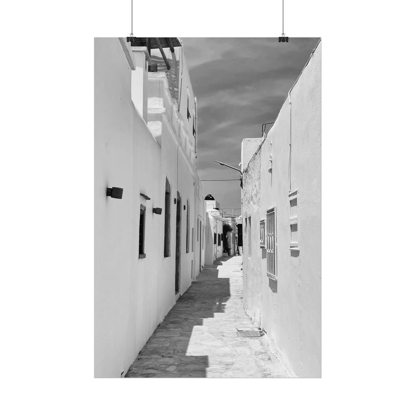 Posteri Rholio Monocrom "Folegandros"