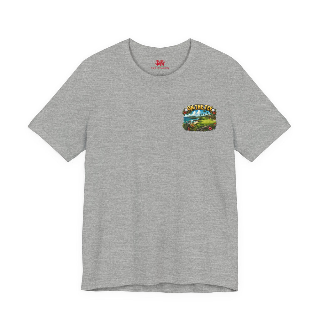 Mauve Funny Golf T-Shirt – "Winner of Absolutely F**k All", t-shirt product image 6, size S.