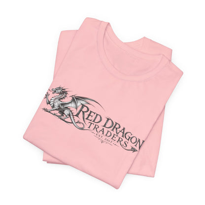 Red Dragon Traders Logo Tee - Vintage Dragon Graphic T-Shirt
