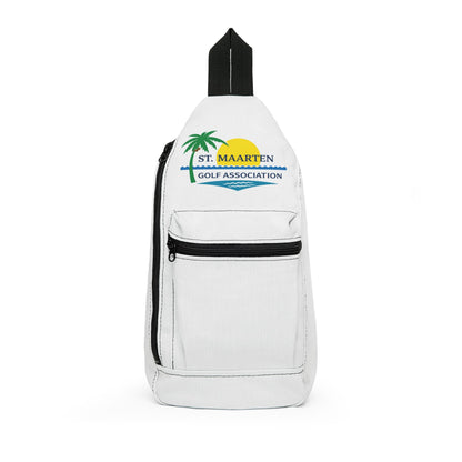 St. Maarten Golf Association Sling Bag – Tropical Palm Logo Crossbody Pack