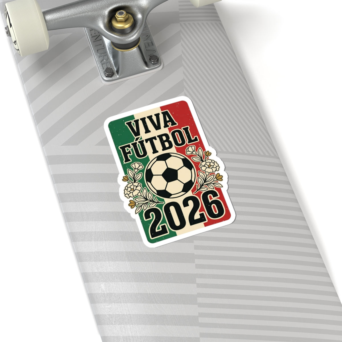 Viva Fútbol 2026 Mexico Soccer Sticker – Retro, sticker product image 9.