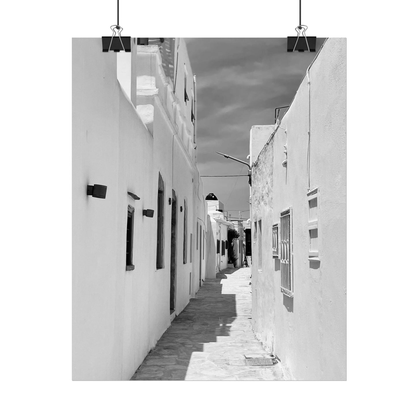 Posteri Rholio Monocrom "Folegandros"