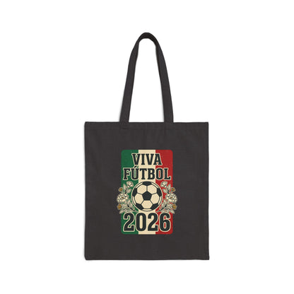 Viva Futbol 2026 Mexico Retro Soccer Tote | Mexican Pride, Vintage Sports