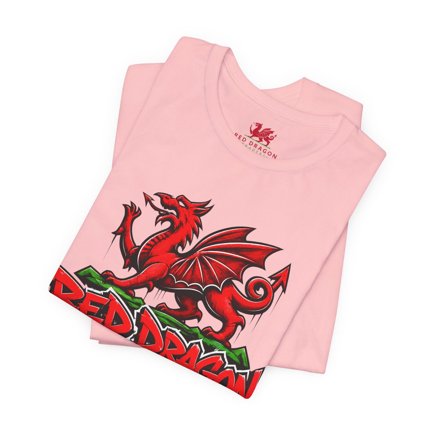 Red Dragon Traders Graphic Tee — Bold Welsh Dragon Streetwear Tee