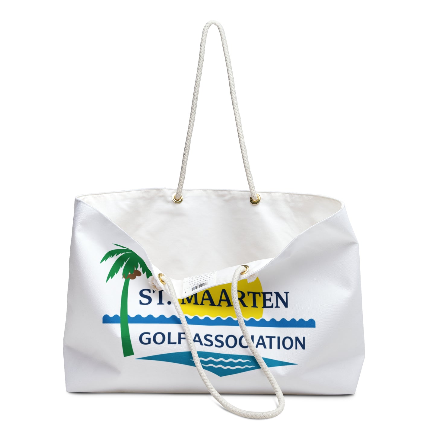 St. Maarten Golf Association Weekender Bag — Tropical Palm Golf Travel Tote