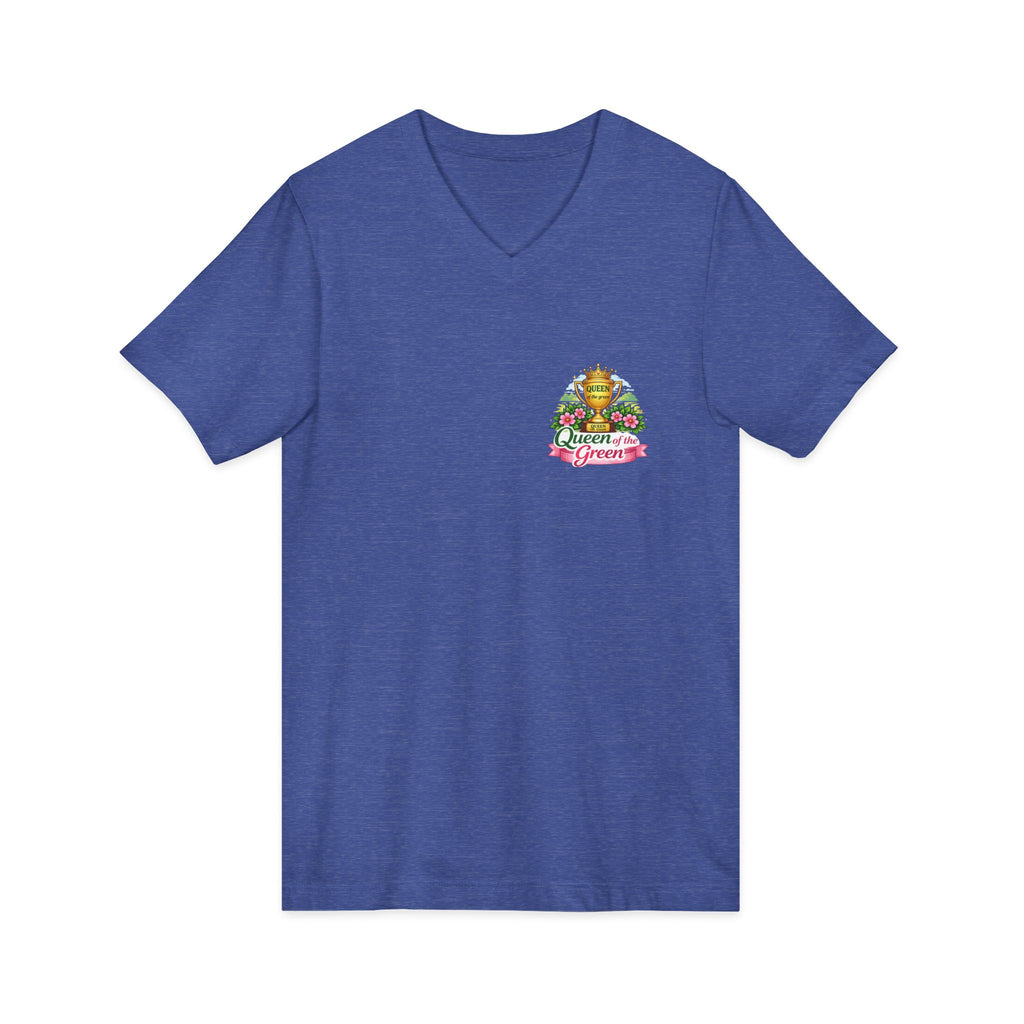 Queen of the Green V-Neck Tee