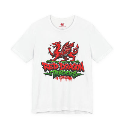 Red Dragon Traders Graphic Tee — Bold Welsh Dragon Streetwear Tee