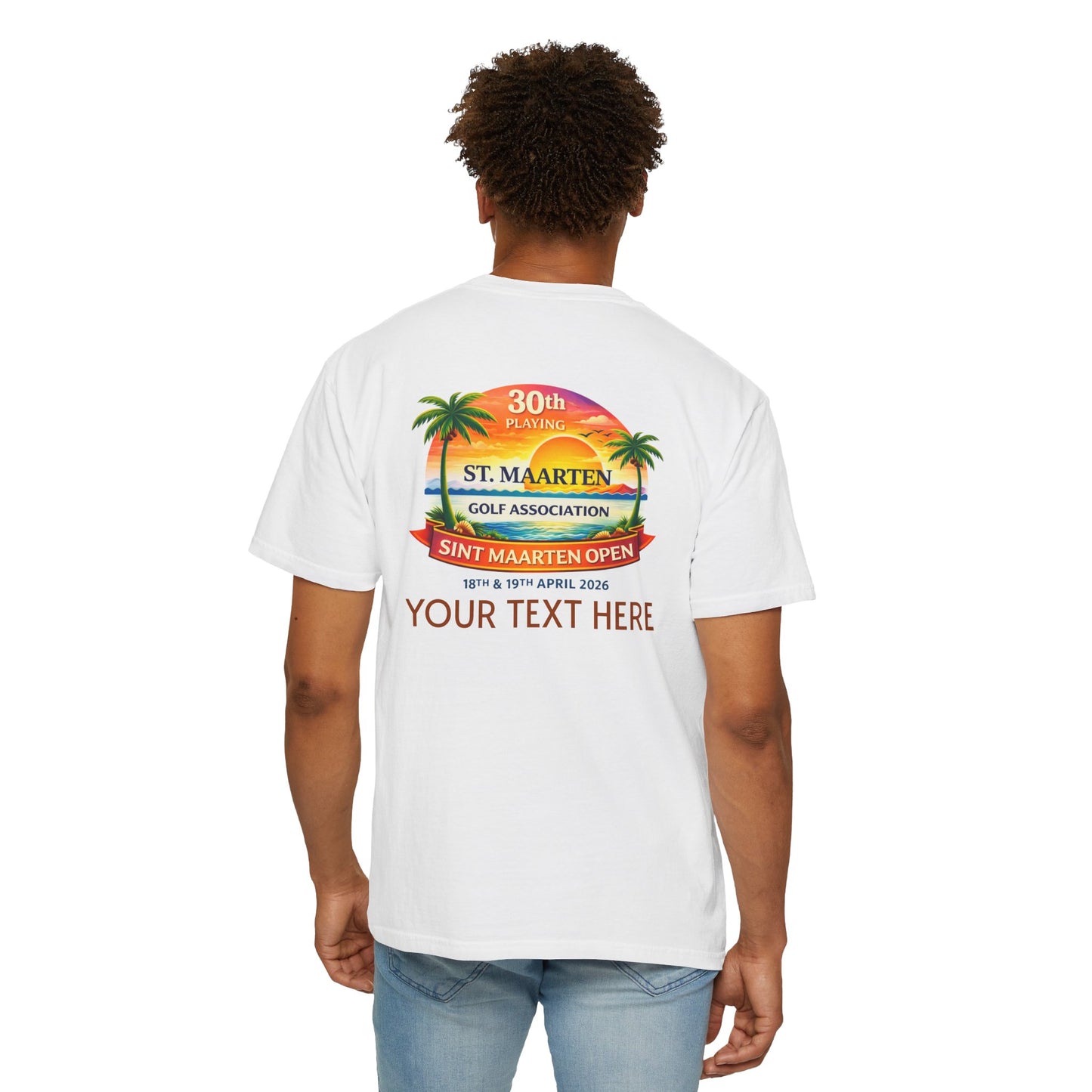 St. Maarten Golf Association Tournament T-Shirt – St. Maarten Open 2026 Tee