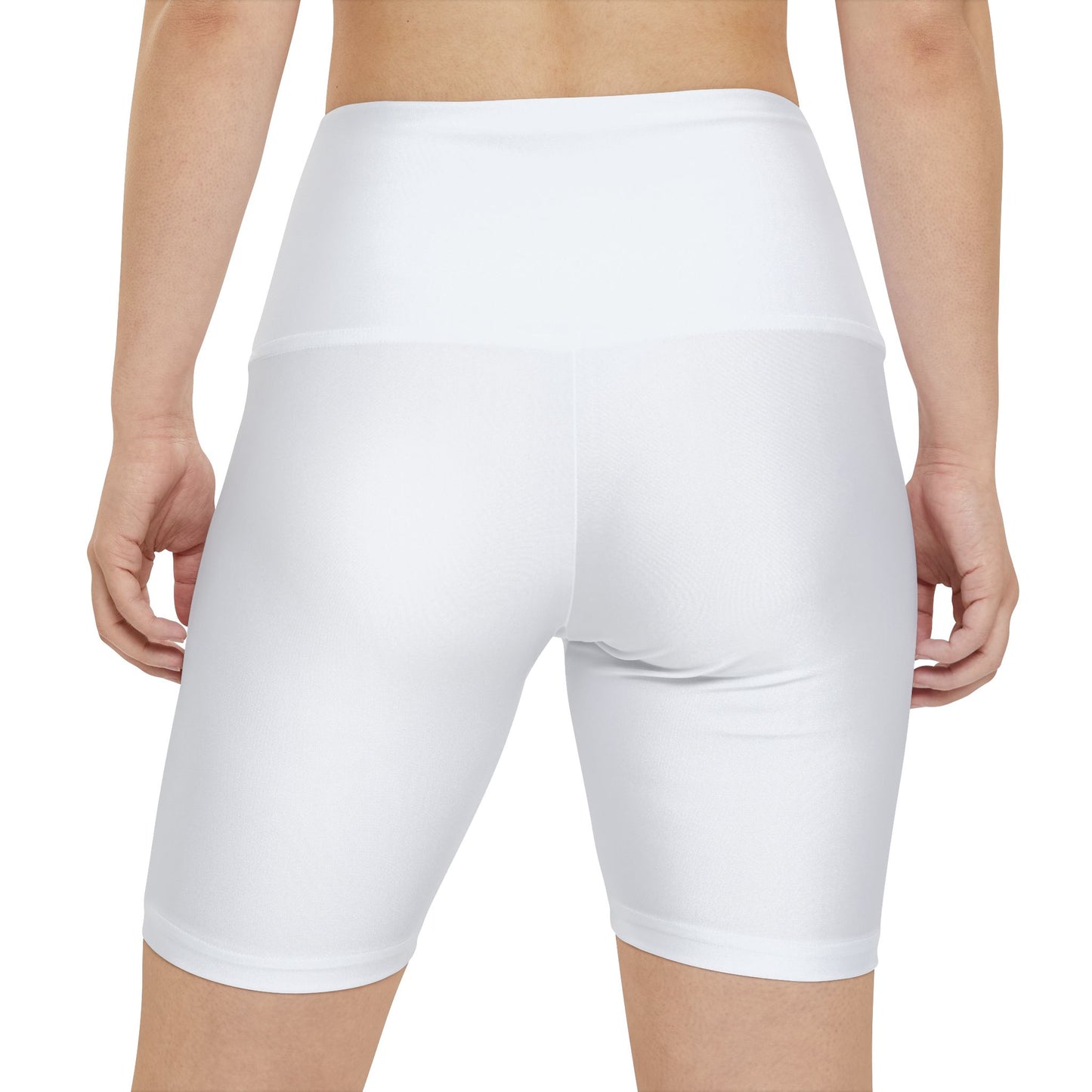 St. Maarten Golf Association Women's Workout Shorts — Tropical Palm & Sunset Activewear