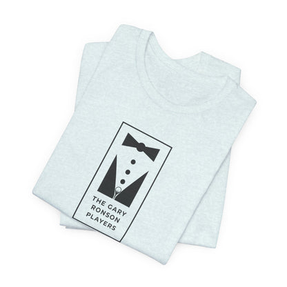 Tuxedo Logo Tee — "The Gary Ronson Players" Vintage Band T‑Shirt