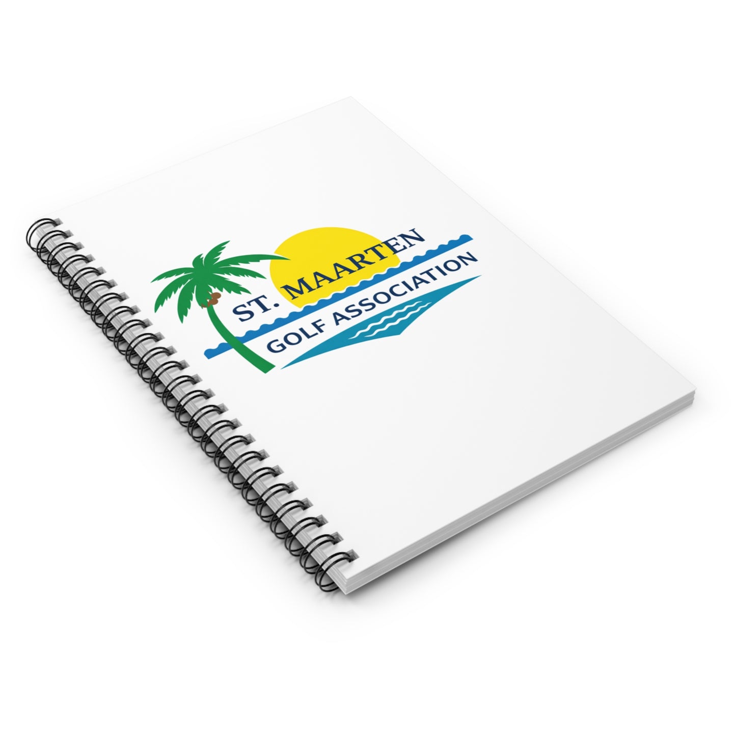 St. Maarten Golf Association Spiral Notebook — Ruled Travel Journal