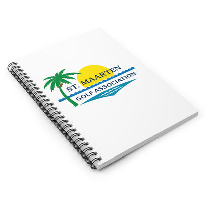St. Maarten Golf Association Spiral Notebook — Ruled Travel Journal