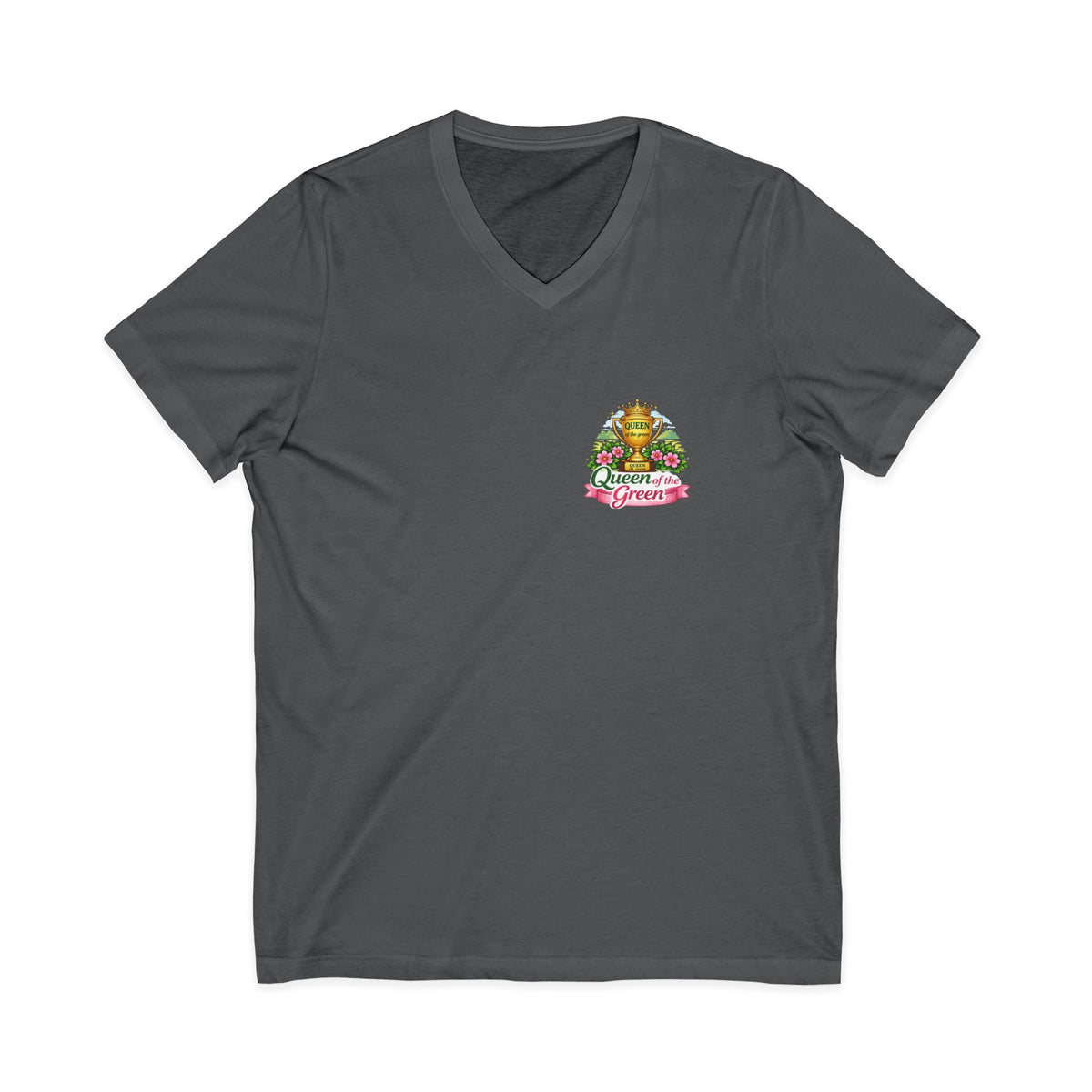 Queen of the Green V-Neck Tee