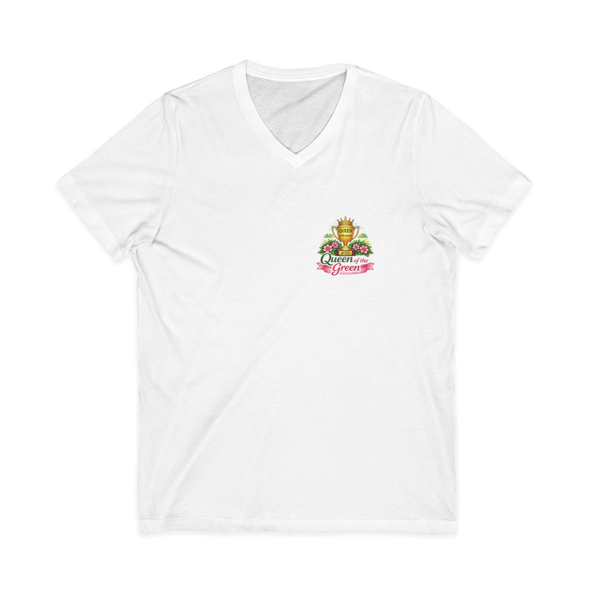 Queen of the Green V-Neck Tee