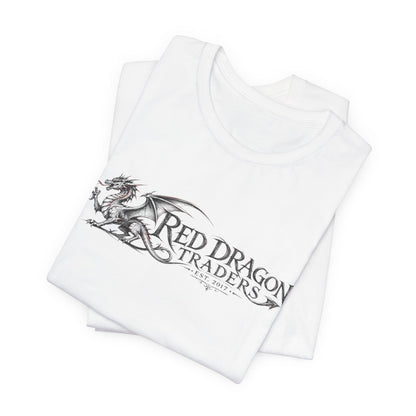 Red Dragon Traders Logo Tee - Vintage Dragon Graphic T-Shirt