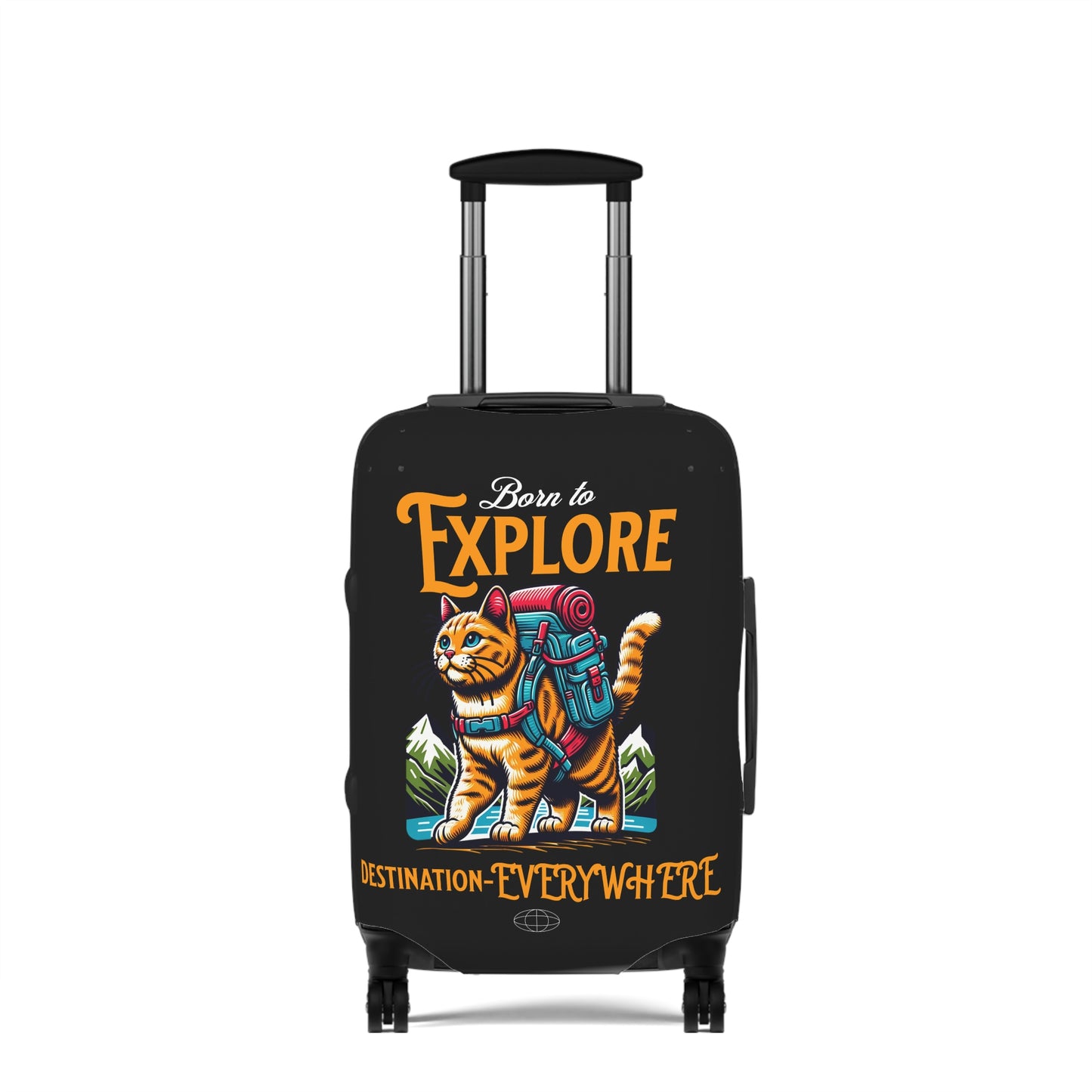 Travel Luggage Cover - Destination Everywhere, Vacation, Abroad