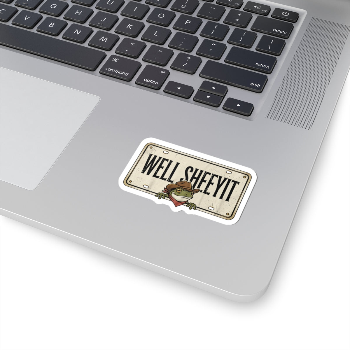 Well Sheeyit Frog Kiss-Cut Sticker | Vintage Southern, Western Distressed
