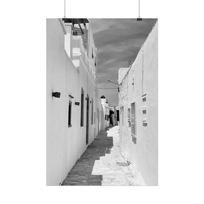 Posteri Rholio Monocrom "Folegandros"