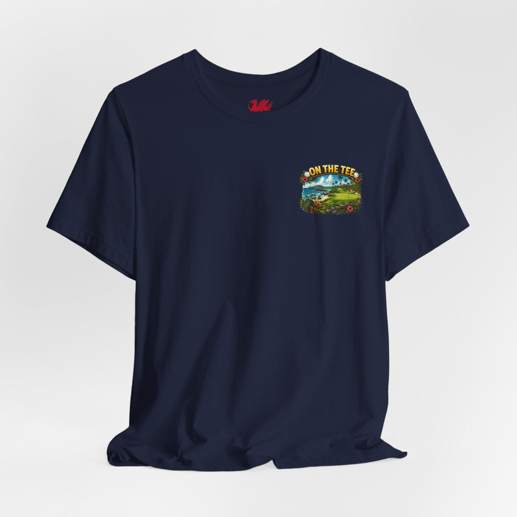 Mauve Funny Golf T-Shirt – "Winner of Absolutely F**k All", t-shirt product image 22, size L.