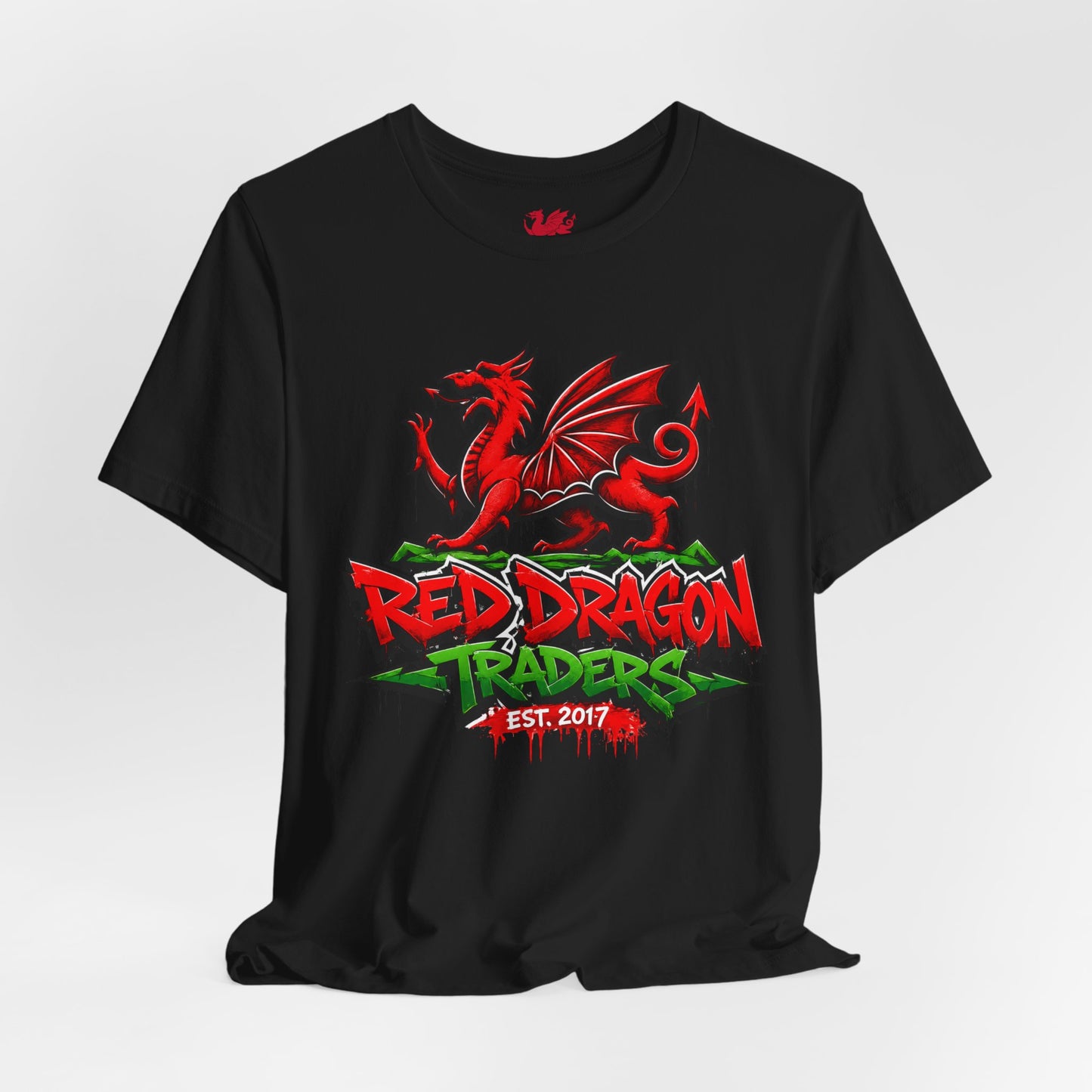 Red Dragon Traders Graphic Tee — Bold Welsh Dragon Streetwear Tee