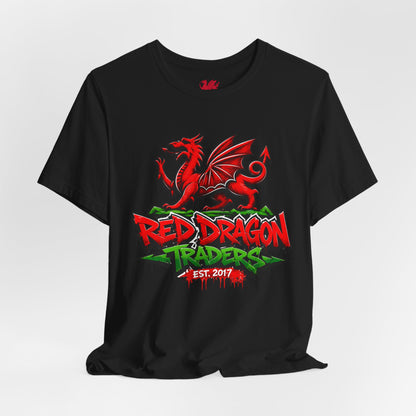 Red Dragon Traders Graphic Tee — Bold Welsh Dragon Streetwear Tee