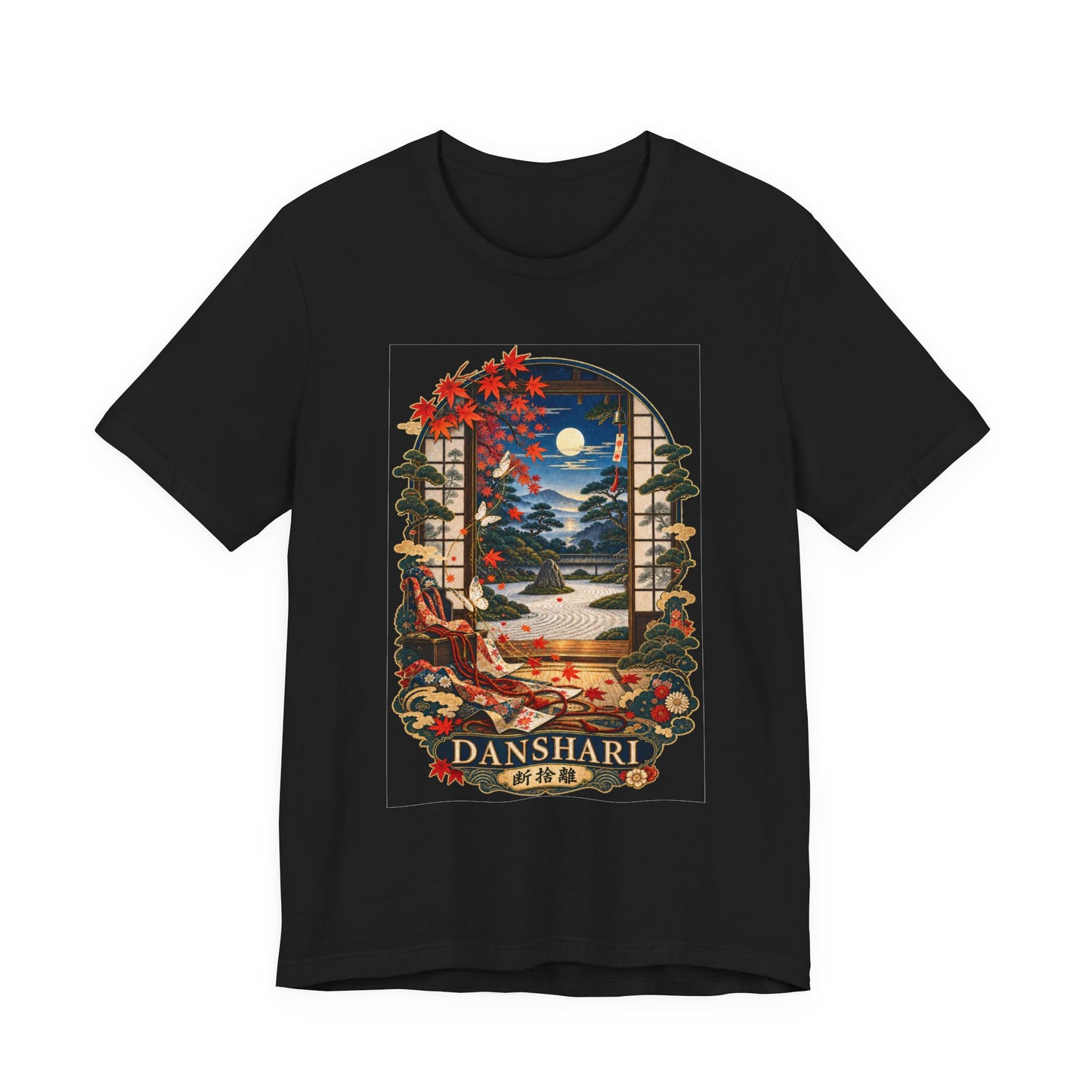 DANSHARI – Let Go and Live Freely | Premium Japanese T-Shirt