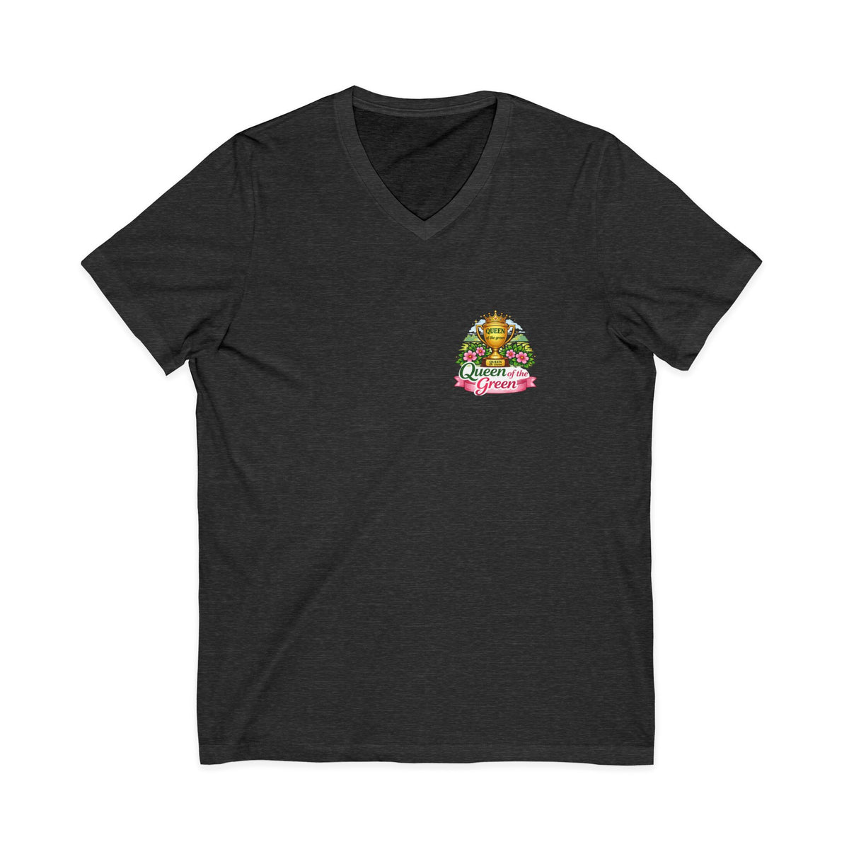 Queen of the Green V-Neck Tee