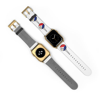 Sint Maarten Flag Apple Watch Band