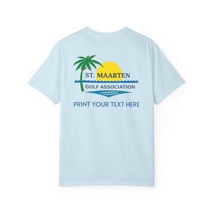 St. Maarten Golf Association T-Shirt — Personalized Resort Golf Tee